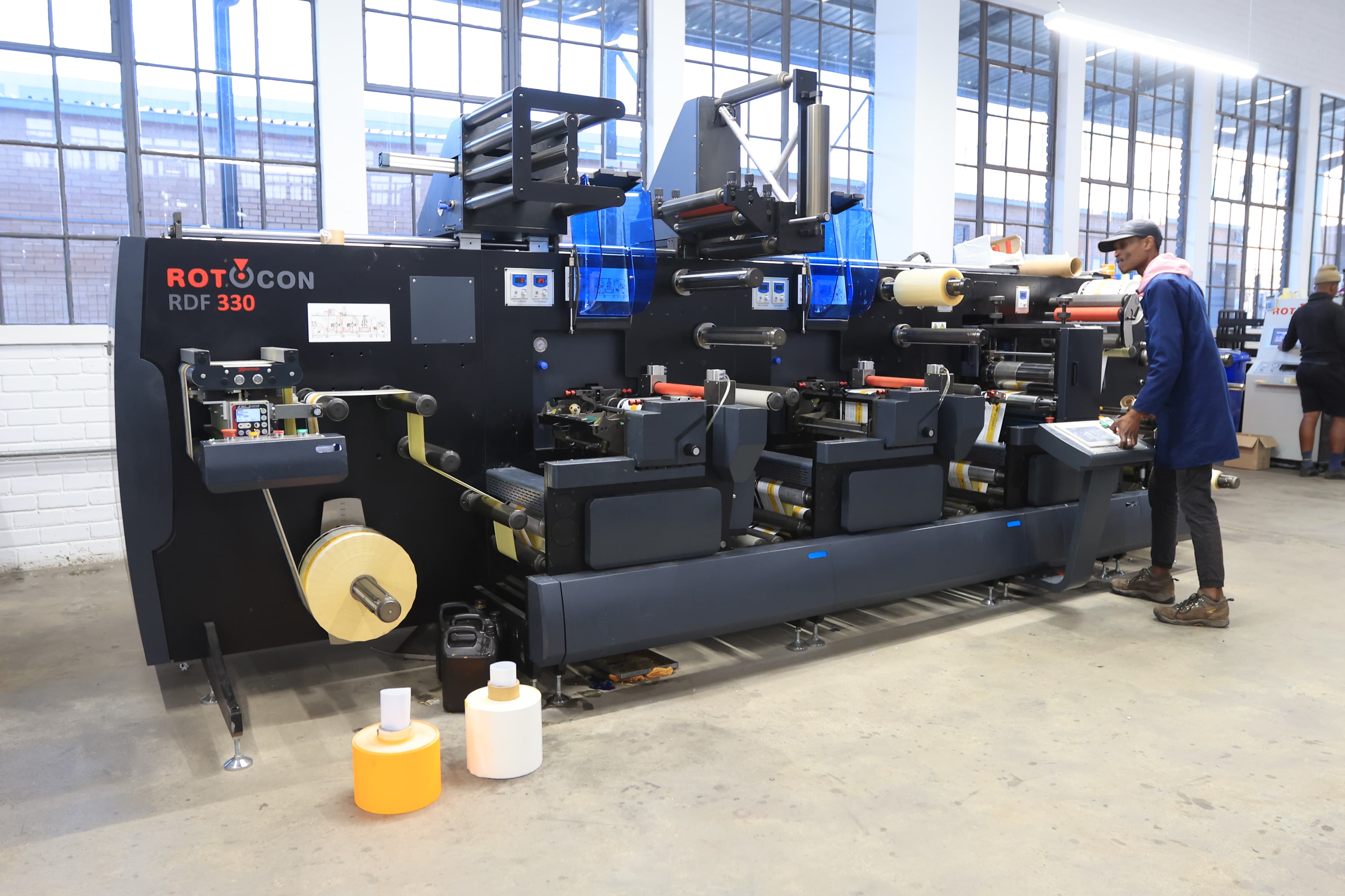 Industrial printing machinery