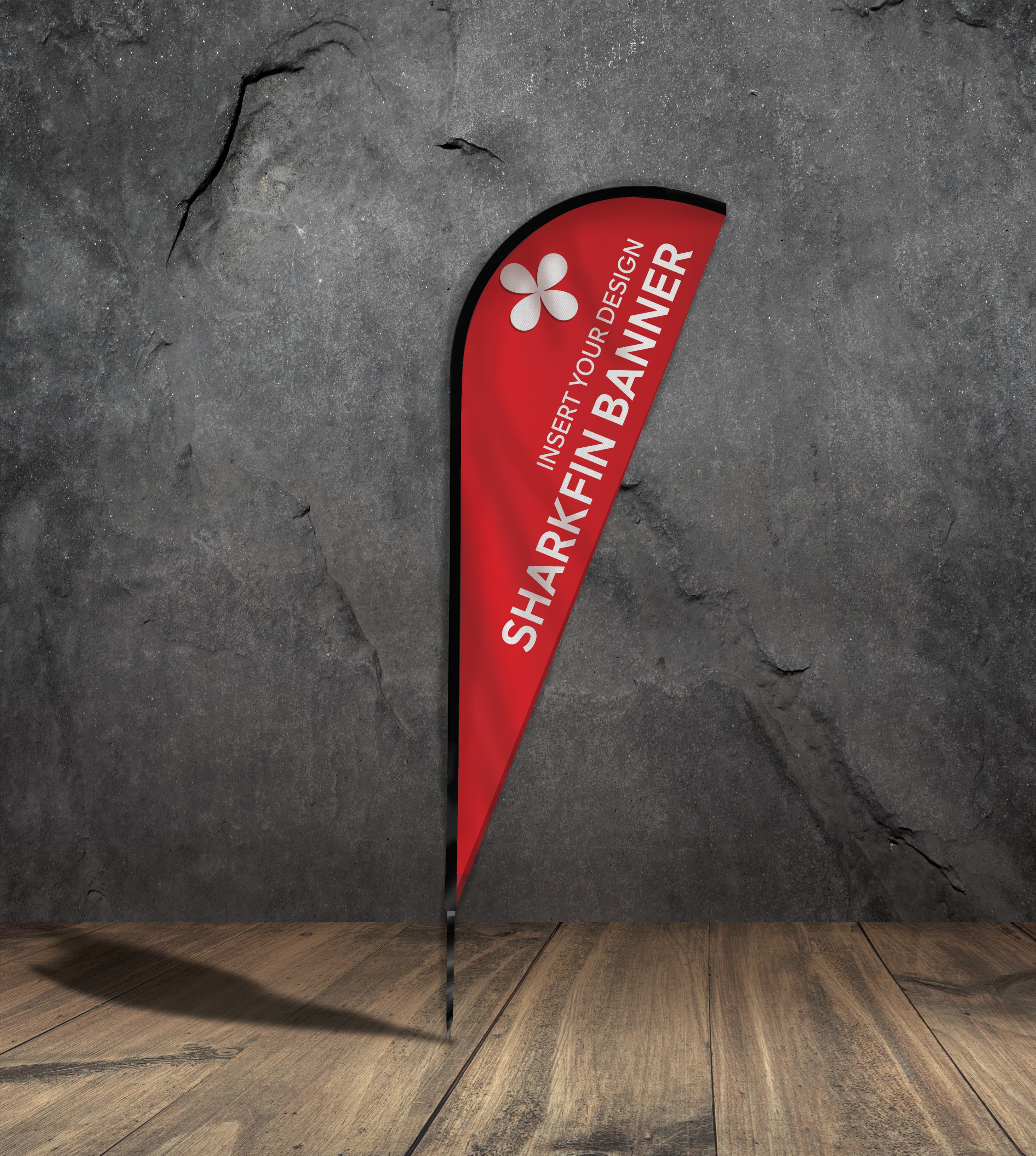 Shark Fin Banners