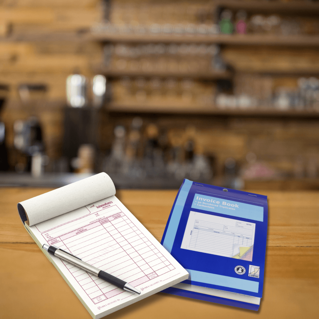 Triplicate Invoice Books