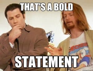 Be Upfront with your Message