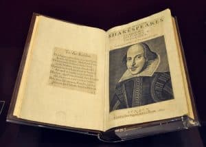 First Folio – William Shakespeare ($6 million)