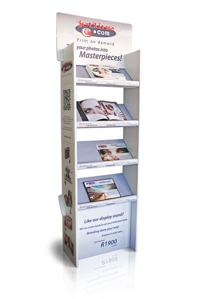 2) Branded Display Stands