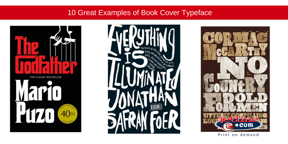 Great examples of book cover typeface