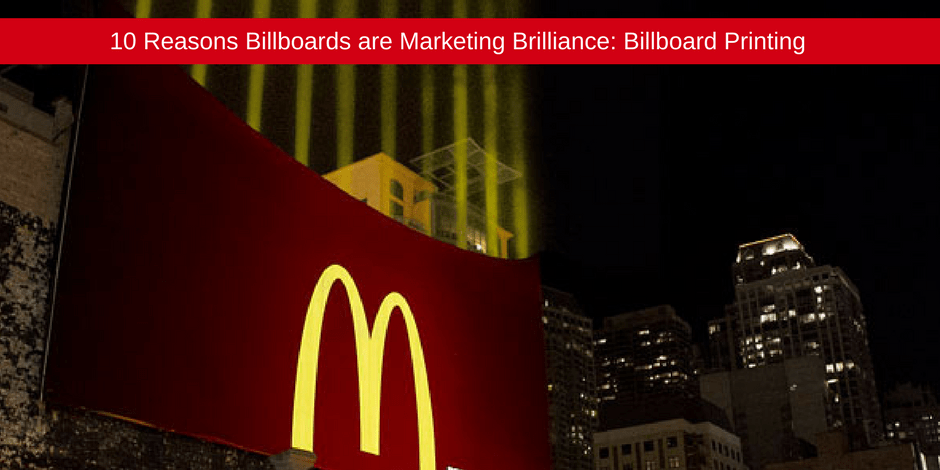 Reasons billboards are marketing brillance