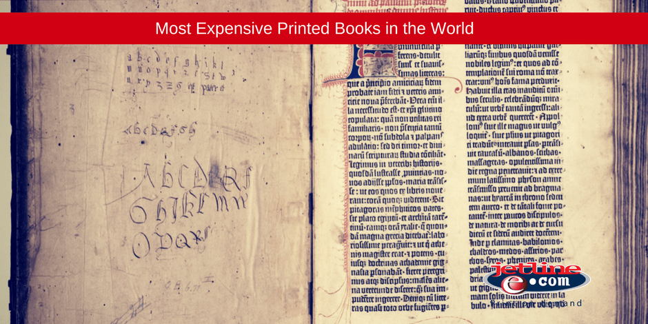 The most expensive books in the world