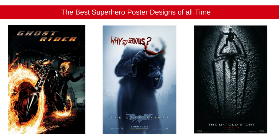 Superhero poster designs of all time