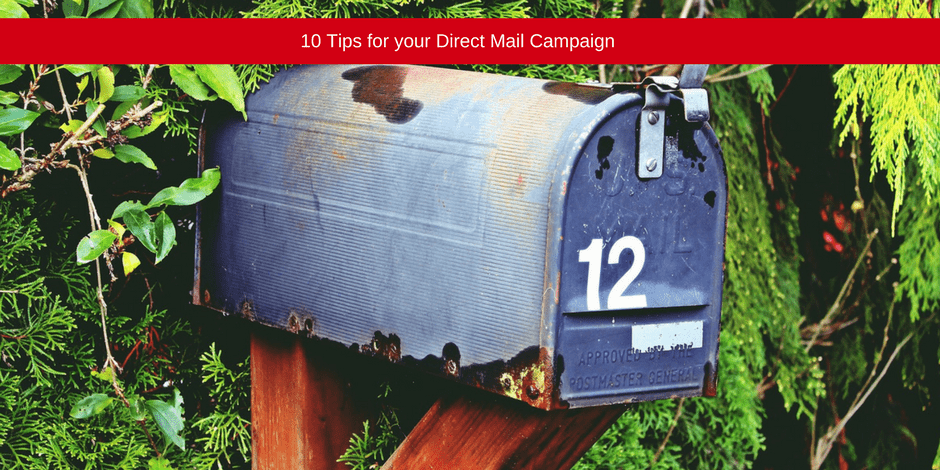 Tips for your direct mail campaign