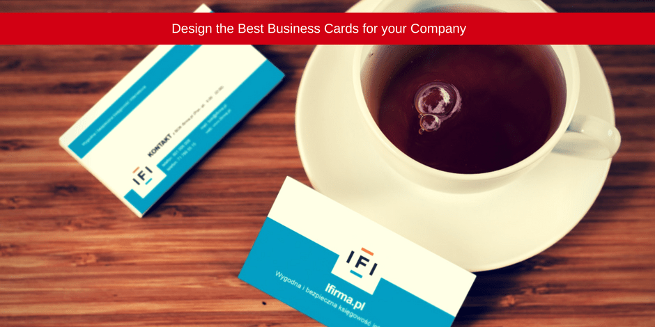 Design the best business cards for your company