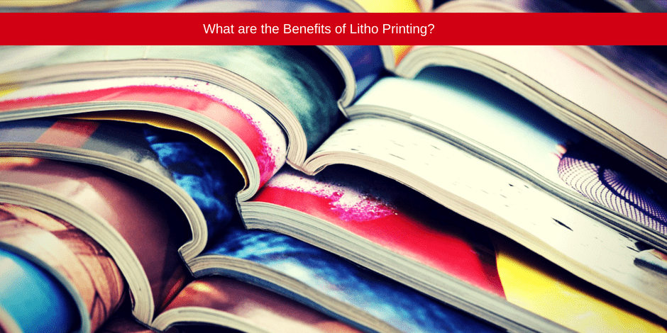 What are the benefits of Litho printing